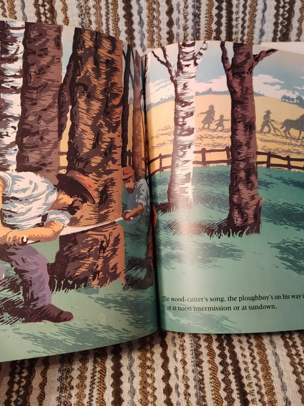 I Hear America Singing Walt Whitman HCDJ 1991 Illustrated By Robert Sabuda